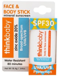 Think Baby Face Body Stick SPF 50